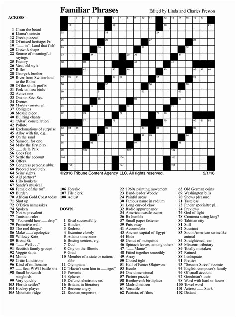 Crosswords Puzzles For Adults Crossword Puzzle Whitman College