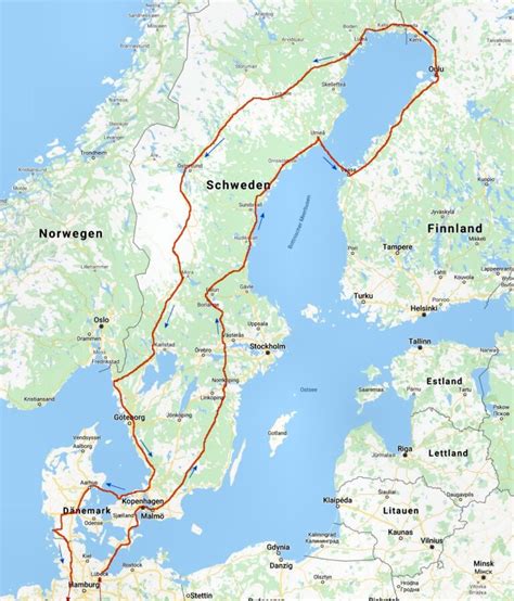Schweden Finnland Rund Um Die Nördliche Ostsee 2020 Clicknet