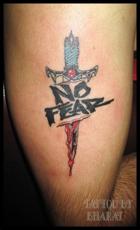 No Fear Tattoo No fear