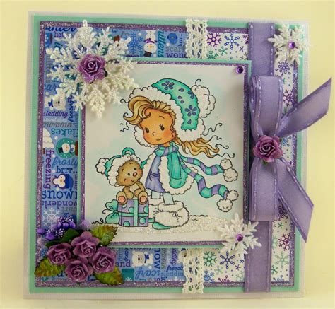 Day 1 Whimsy Stamps November Release Tampons Holiday Cards