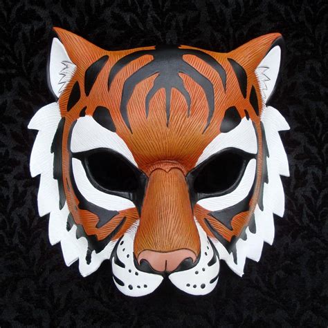 Bengal Tiger Mask Handmade Original Limited Edition By Merimask