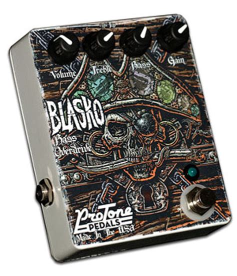 Pro Tone Pedals Announce Blasko Bass Overdrive Pedal Premier Guitar