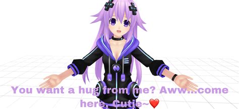 Mmd I Want A Hug From Adult Neptune By Megaali On Deviantart