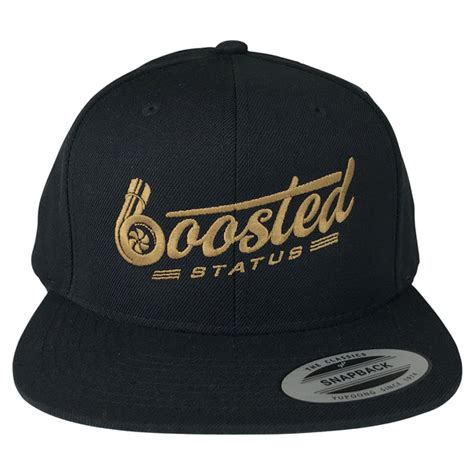 Boosted Status Snapback Hat Og Gold