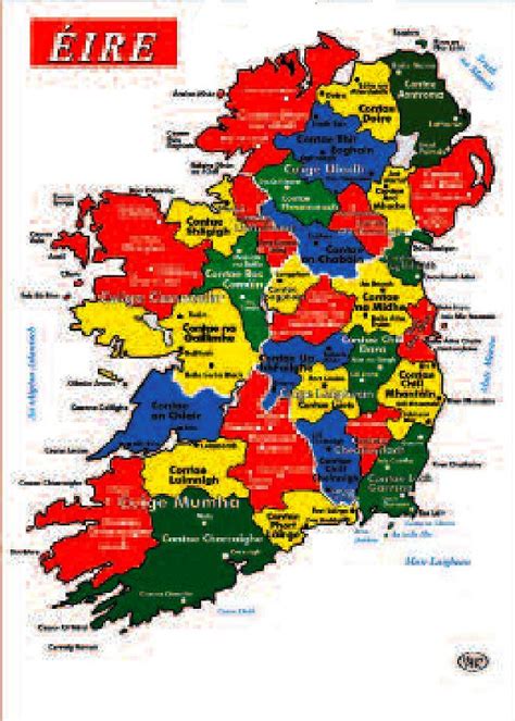Know Your Ireland Map Game Best Map Of Middle Earth