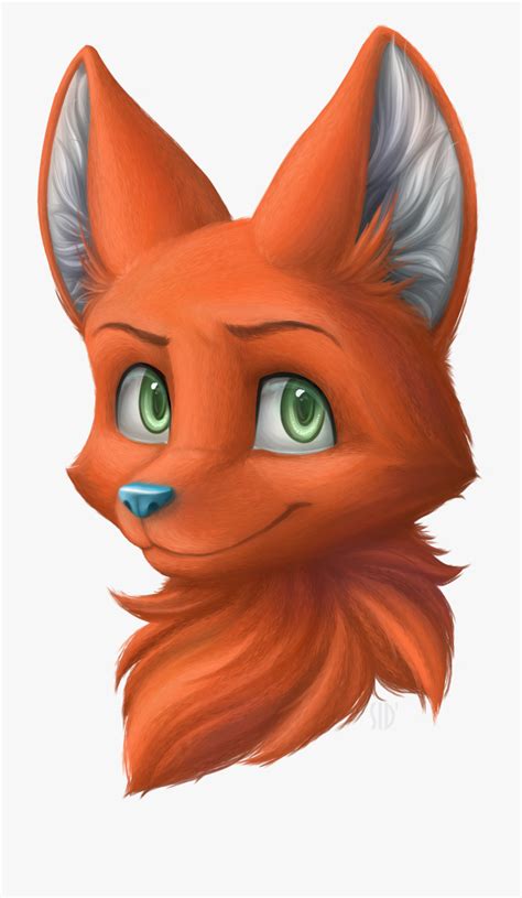 Clip Art Red Fox Face Cute Furry Discord Emojis Free Transparent