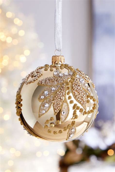 glass christmas tree ornaments stylish glass ornaments