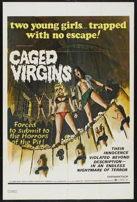 Caged Virgins Exploitation Movie Poster Movie Posters Classic Horror Movies Posters Sexy Horror