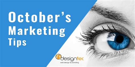 Octobers Marketing Tips