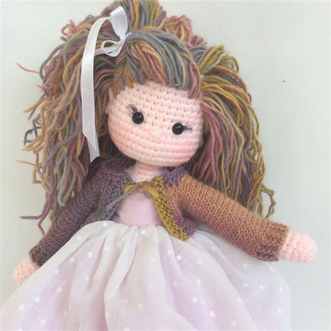 Crochet Doll By Nathaliesweetstitches Bonecas De Crochê Crochê De Bebê Tricô E Crochê