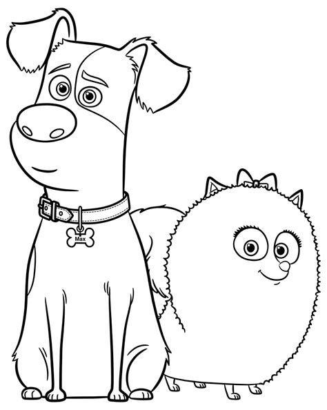 See also these coloring pages below monster high coloring pages gigi grant. The Secret Life of Pets Coloring Pages. Print Them for Free!