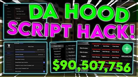 Roblox Da Hood Script Pastebin Hacks Complete Hdg