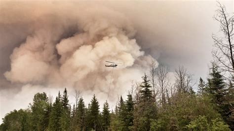 New Evacuation Orders Issued As Aggressive Northern Alberta Wildfires