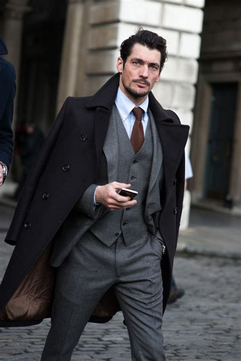 17 Chic Ways To Wear Overcoat Estilo De Ropa Hombre Moda Ropa Hombre Trajes De Moda Para Hombre