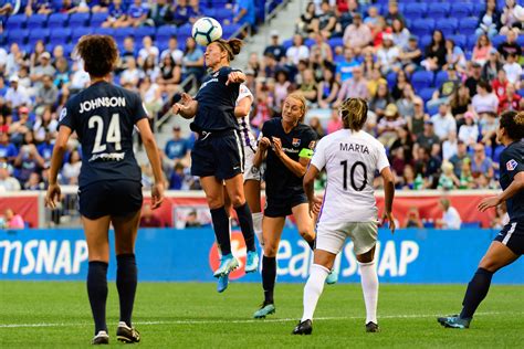 Women S Soccer Team Sky Blue Scores Season At Red Bull Arena