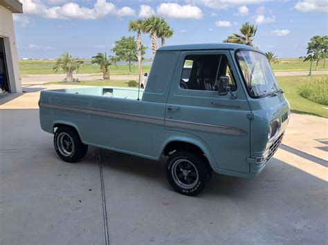 1966 Ford Econoline Pickup Blue Rwd Automatic Spring Special For Sale