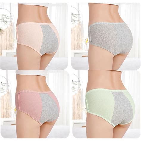 Women Leakproof Menstrual Period Panties Physiological Underwear Shopee Singapore