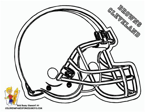 Cleveland Browns Coloring Pages - Coloring Home