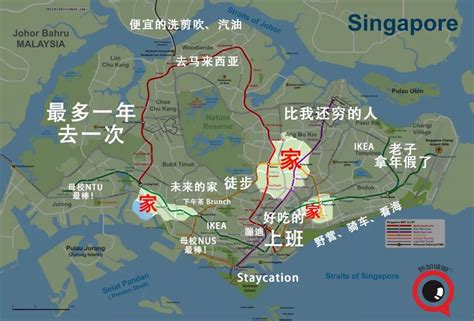 新加坡地图 / æ-°åŠ å ¡åœ°é