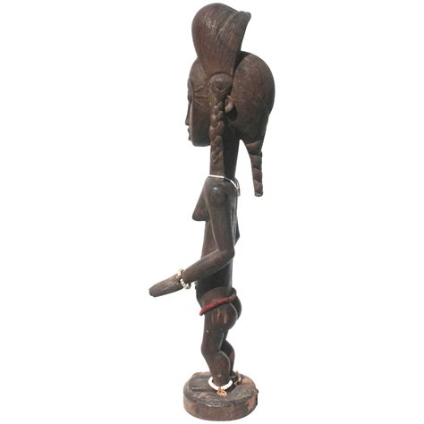West African Lobi People Bateba Ti Bala Fertility Figure In Carved Wood For Sale At 1stdibs