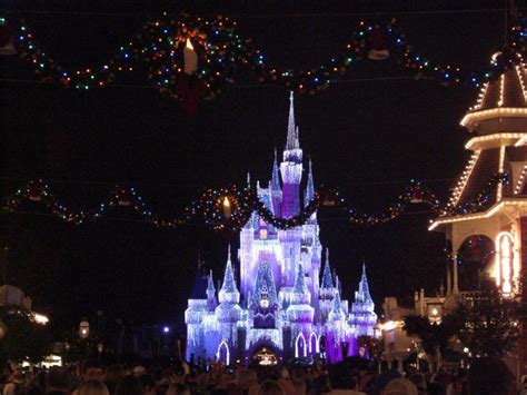 Disneys Magic Kingdom Christmas Holiday Picture Gallery 2012 Orlando