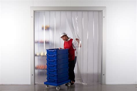 Freezer Cold Room Pvc Strip Curtains Bespoke Sizes
