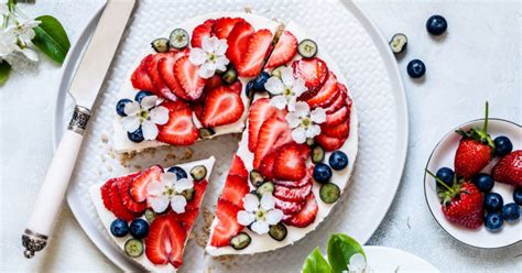 Der kuchen eignet sich super für eine geburtstagfeier oder als mitbringsel für ein buffet, da das rezept relativ simpel ist und der kuchen schnell gebacken ist top videos de 0:34 Rezept für einen sommerlichen Joghurt-Beeren-Kuchen | plus ...