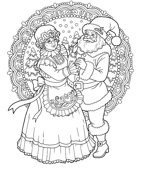 Please allow 5 seconds for the christmas mrs claus coloring pages game to start. Freebie Friday 12-21-18 Colorful Christmas Coloring Page