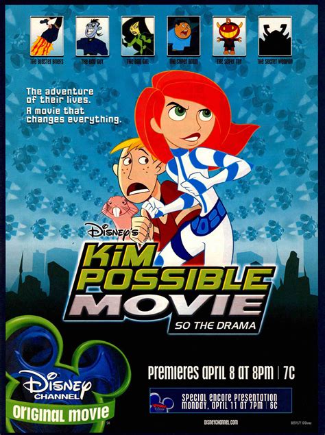 Do this and you get a cookie. Kim Possible Movie: So the Drama - Disney Wiki