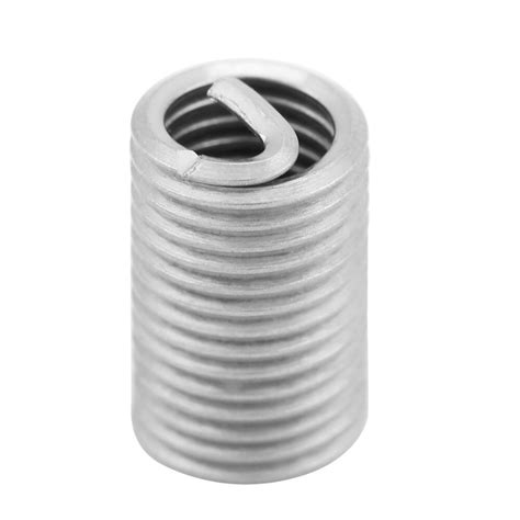 50pcs Stainless Steel Coiled Wire Helical Screw Bushing Sleeve Set