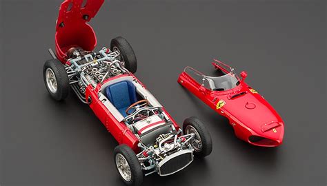 Each model has a different look depending on the race it paticipated in. CMC 1/18 FERRARI DINO 156 F1 SHARKNOSE 1961 Ohne ...