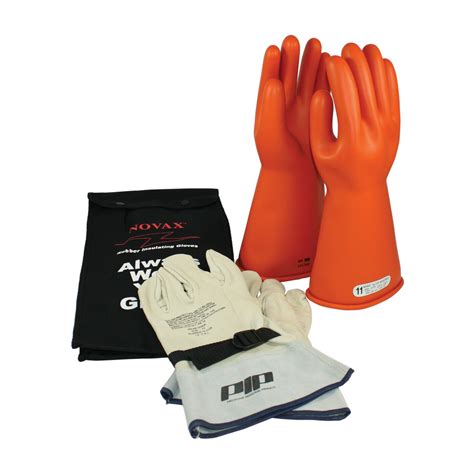 Novax Electrical Safety Glove Kit Orange Class Electrician S Gloves Gloves Online