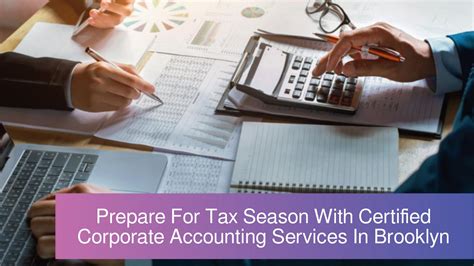 calaméo prepare for tax season with certified corporate accounting services in brooklyn