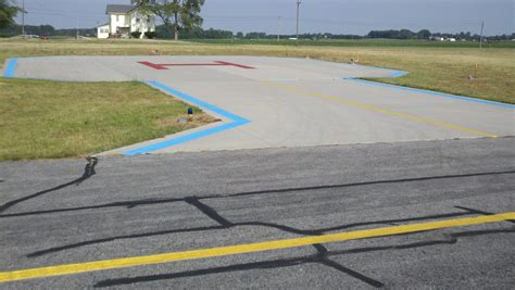 Helicopter Pad Marking