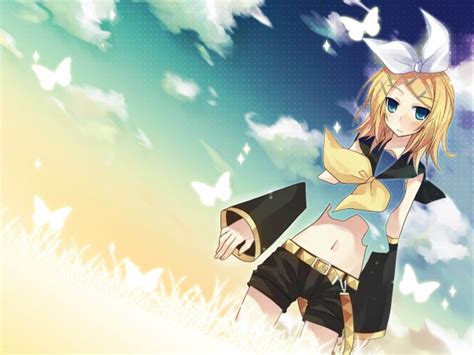 Kagamine Rin Vocaloid Image By Tamura Hiro 140272 Zerochan Anime