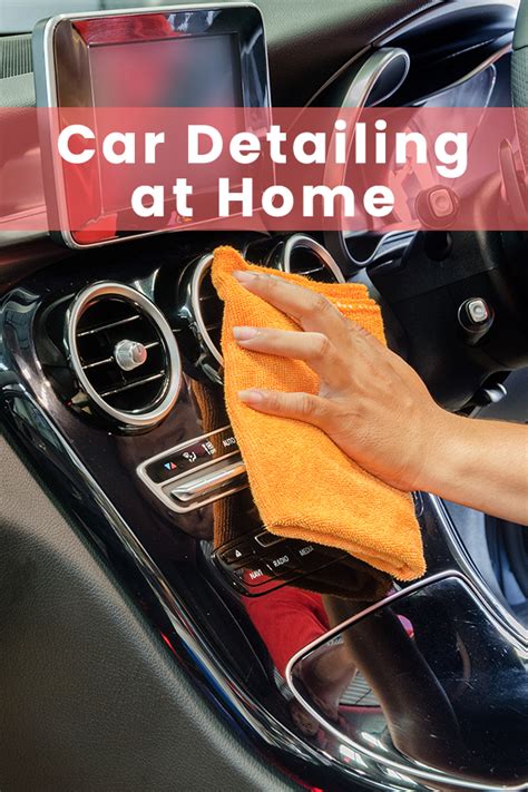 How To Car Detail At Home Diy Car Detailing Detailing Car