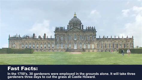 Artist sarah gillespie will live in the grounds of castle howard, where she will study the moth population and produce new works in response, including ones created publicly during visiting hours. A tour of Castle Howard in North Yorkshire England - YouTube