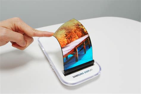 First Samsung Foldable Display Smartphone Prototype To Start Production