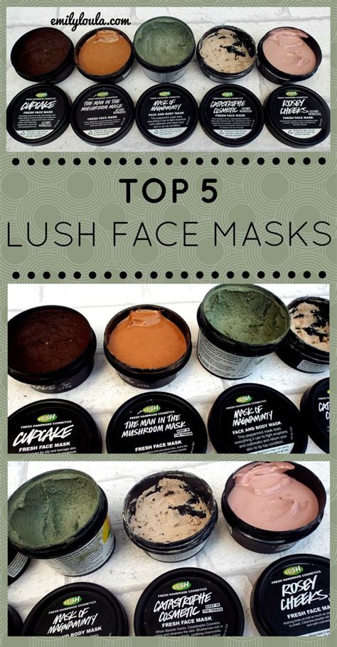 Top 5 Lush Face Masks Including Fresh Face Masks Such As Cupcake Mask