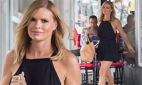 Sonia Kruger Defies Her Age As She Shows Off Her Lithe Legs In St Ives