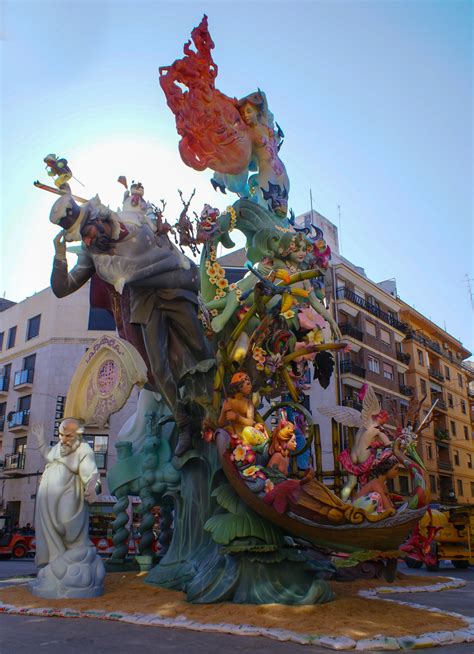 Las Fallas Is A Traditional Celebration Held In The City Of Valencia