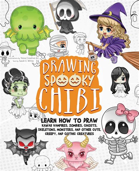 Drawing Spooky Chibi Book By Tessa Creative Art Sarah E White