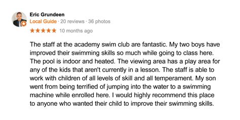 Quality Swim Lessons Academy Swim Club Swim 4 Life