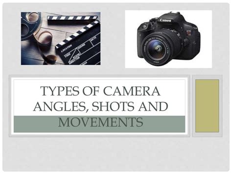 Types Of Camera Angles