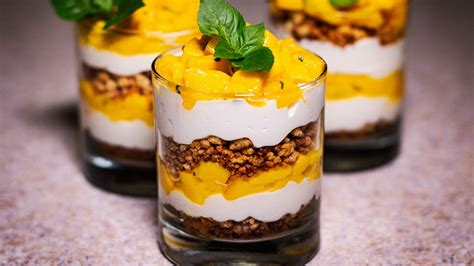 Un Postre Fácil Y Sin Horno Trifle De Mango Animal Gourmet
