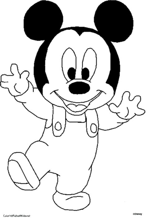 Get This Printable Mickey Mouse Coloring Page 73400