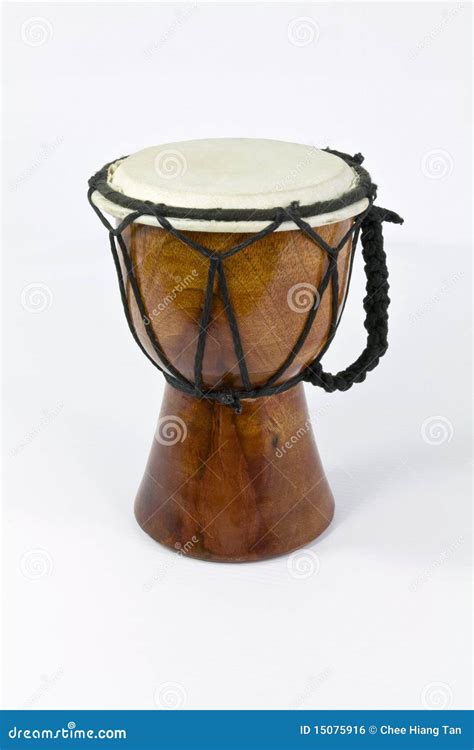Africano Tambor Foto De Archivo Imagen De Cultura Madera 15075916