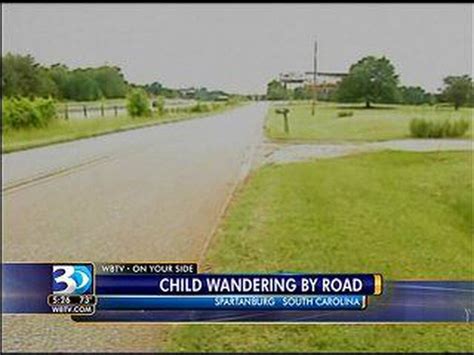 Child Found Wandering Down Highway