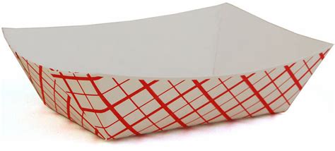 Southern Champion Tray 0409 12 Lb Paperboard Food Tray Red White