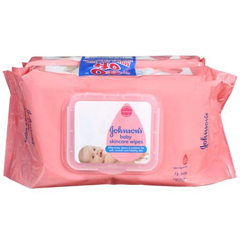 Buy Johnsons Baby Wipes With Lid Combo 20 Cm X 14 Cm Super Saver Pack